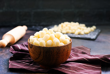 Image showing potato gnocchi 