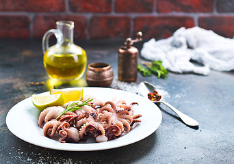 Image showing fried octopus 