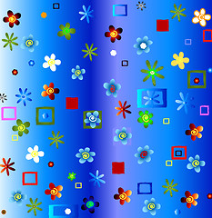 Image showing floral background