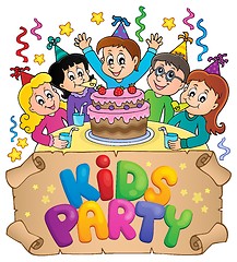 Image showing Kids party topic image 5