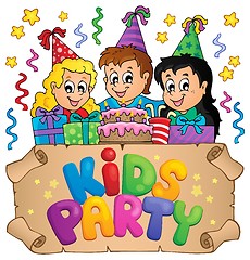 Image showing Kids party topic image 6