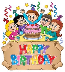 Image showing Happy birthday thematics image 6
