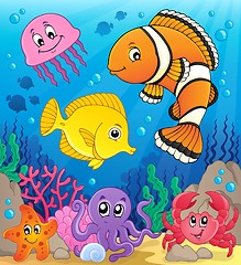 Image showing Coral fauna theme image 9