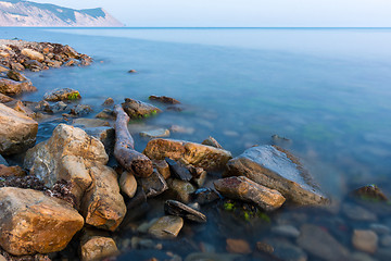 Image showing Scenic view of the Black Sea, Anapa, Russia