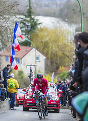 Image showing The Cyclist Jerome Cousin - Paris-Nice 2016