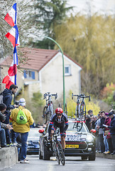 Image showing The Cyclist Koen de Kort - Paris-Nice 2016