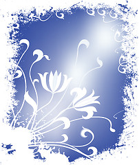 Image showing winter floral illustration