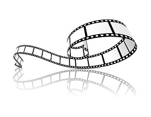 Image showing Film strip vector illustration