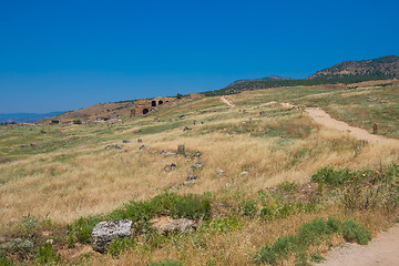 Image showing photo of ancient city Hierapolis