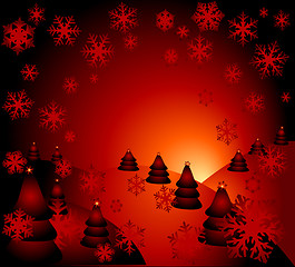 Image showing christmas night