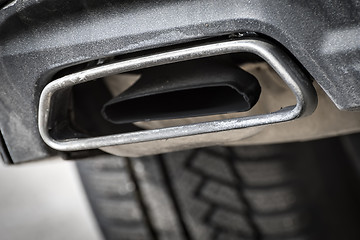Image showing Car exhaust