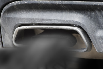 Image showing Car exhaust