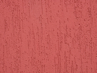 Image showing Ornamental pink wall covering