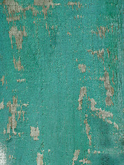 Image showing Turquoise Wooden Texture