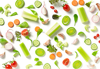 Image showing various fresh vegetables