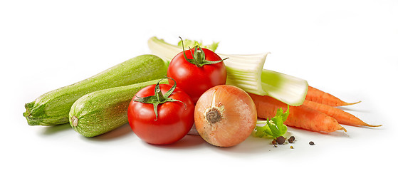 Image showing various fresh vegetables
