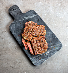 Image showing grilled beef steak