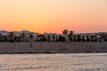 Image showing pathway in Hurgarda resort, Egypt