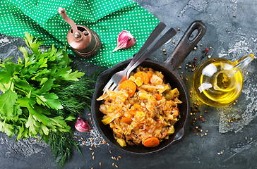 Image showing Cabbage stew