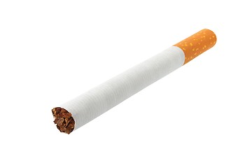 Image showing Cigarette on white