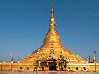 Image showing The Ouparta Thandi Zedi pagoda in Myanmar