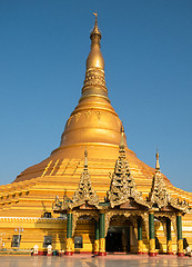 Image showing The Ouparta Thandi Zedi pagoda in Myanmar