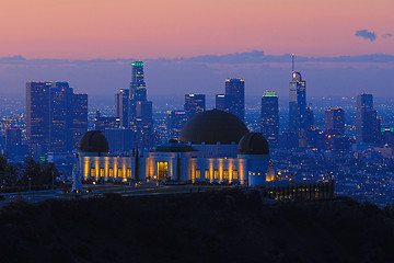 Image showing Landmark Griffith Observatory in Los Angeles, California