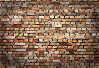 Image showing old brickwall texture