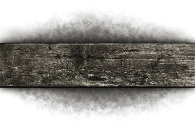 Image showing old wooden plank