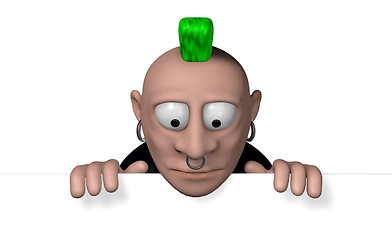 Image showing cartoon freak