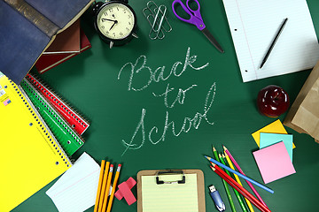 Image showing Back to School Themed Background Image