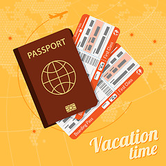 Image showing Vacation and Tourism Concept