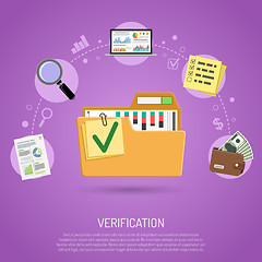 Image showing Auditing and Business Accounting Concept