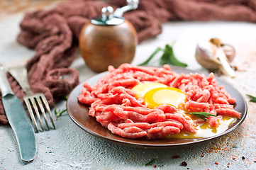 Image showing minced meat