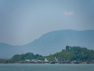 Image showing Village on Kadan Kyun, Myanmar