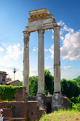 Image showing Ancient ruins in Rome