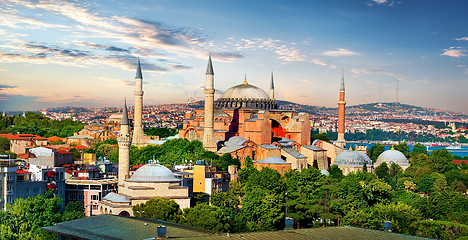 Image showing Hagia Sophia in Turkey