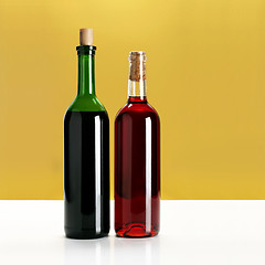 Image showing bottles of wine