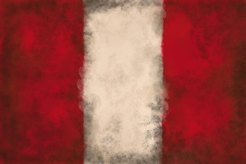 Image showing flag of peru