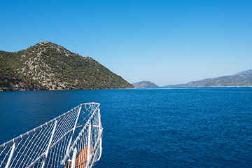 Image showing ancient city on the Kekova