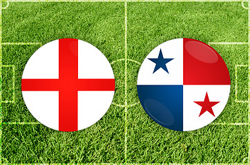 Image showing England vs Panama football match