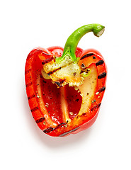 Image showing grilled red paprika