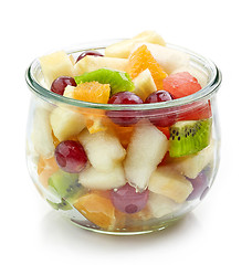 Image showing fresh fruit salad