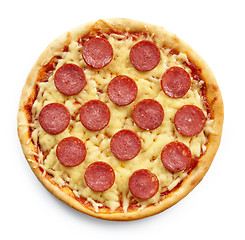 Image showing freshly baked pizza