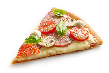Image showing slice of pizza