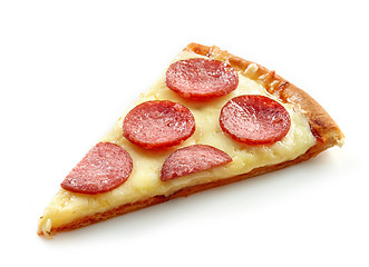 Image showing slice of pizza