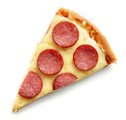 Image showing slice of pizza