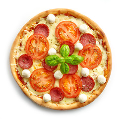 Image showing freshly baked pizza