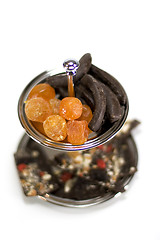 Image showing dried fruit and chocolate