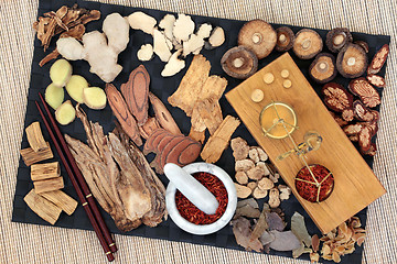 Image showing Chinese Herbal Medicine